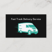 Vet Moderne Eenvoudige Levering Visitekaartjes (Voorkant)