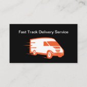 Vet Moderne Eenvoudige Levering Visitekaartjes (Voorkant)