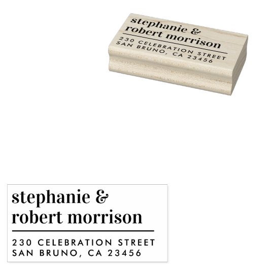 Vet Moderne Weddenschappen Aangepast retouradres Rubberstempel (Gestempeld)