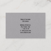 Vet & Moderne zakelijke en logo sjabloon - Visitekaartje (Achterkant)