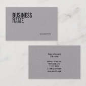 Vet & Moderne zakelijke en logo sjabloon - Visitekaartje (Voorkant / Achterkant)