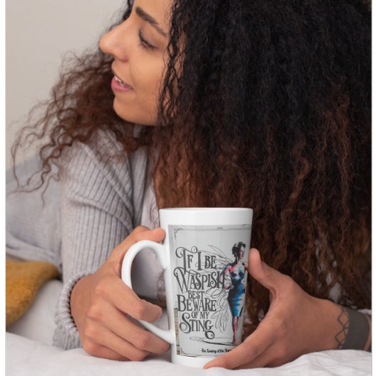 Vet, moedig en briljant - Elegante koffie Latte Mok