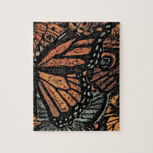 Vet Monarch Butterfly Motif Legpuzzel