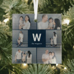 Vet Monogram Bewerkbare Kleur Aangepaste Foto Orna Glas Ornament<br><div class="desc">Fotogeschenken maken de beste cadeautjes! Eenvoudig aangepast met jouw tekst en/of foto('s) voor een aangepast uiterlijk. Ontworpen door: Berry Berry Sweet,  Modern Stationery en Personalized Gifts. Bezoek onze website op www.berryberrysweet.com om onze volledige productlijnen te bekijken.</div>