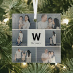 Vet Monogram Bewerkbare Kleur Aangepaste Foto Orna Glas Ornament<br><div class="desc">Fotogeschenken maken de beste cadeautjes! Eenvoudig aangepast met jouw tekst en/of foto('s) voor een aangepast uiterlijk. Ontworpen door: Berry Berry Sweet,  Modern Stationery en Personalized Gifts. Bezoek onze website op www.berryberrysweet.com om onze volledige productlijnen te bekijken.</div>