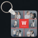 Vet Monogram Bewerkbare Kleur Custom Photo Sleutel Sleutelhanger<br><div class="desc">Houd uw toetsen veilig en spectaculair met een persoonlijke sleutelhanger. Ontworpen door: Berry Berry Sweet,  Modern Stationery en Personalized Gifts. Bezoek onze website op www.berryberrysweet.com om onze volledige productlijnen te bekijken.</div>