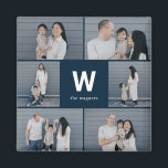 Vet Monogram Bewerkbare Kleur Moderne Fotomagneet Magneet<br><div class="desc">Fotogeschenken maken de beste cadeautjes! Eenvoudig aangepast met jouw tekst en/of foto('s) voor een aangepast uiterlijk. Ontworpen door: Berry Berry Sweet. Uitzicht meer design op www.berryberrysweet.com</div>