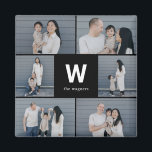 Vet Monogram Bewerkbare Kleur Moderne Fotomagneet Magneet<br><div class="desc">Fotogeschenken maken de beste cadeautjes! Eenvoudig aangepast met jouw tekst en/of foto('s) voor een aangepast uiterlijk. Ontworpen door: Berry Berry Sweet. Uitzicht meer design op www.berryberrysweet.com</div>