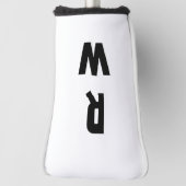 Vet monogram golfheadcover (Draai 90)