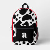 Vet Monogram Koeienhuiden rugzak (Voorkant)