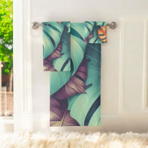 Vet Monstera Patroon Tropisch Blad Zomer Lente