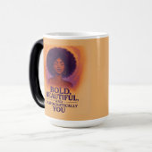 Vet, mooi, je bent onbeschaamd – Mok (Voorkant links)