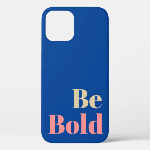 Vet Motivatie Gezegde in roze en blauw Case-Mate iPhone Case