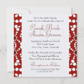 Vet n Alternatief Rood & Wit Weddenschap Kaart (Achterkant)