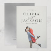 Vet Namen sparen de Aankondiging van de Datum (Voorkant / Achterkant)