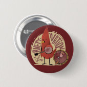 Vet Nation - kardinaalknop Ronde Button 5,7 Cm (Voorkant /achterkant)