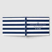 Vet nautisch thema bruiloft gastenboek (Volledig)