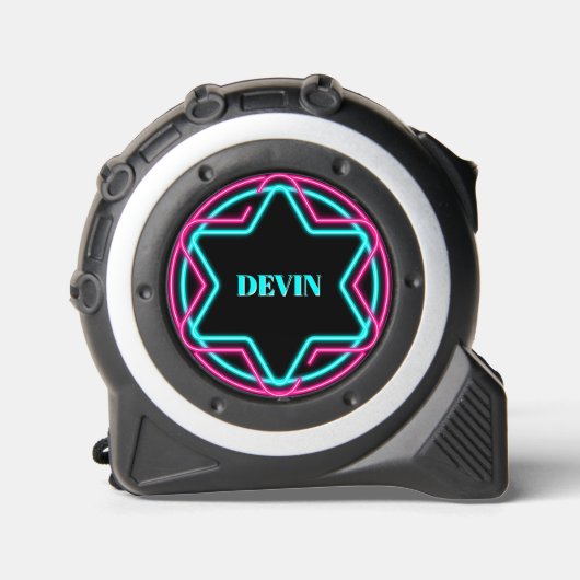 Vet Neon Stijl Custom Rolmaat (Voorkant)