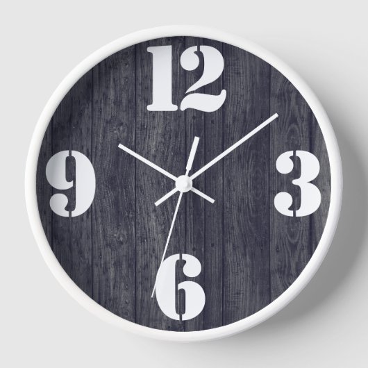 Vet nummer gezicht op rustiek hout (Voorkant)