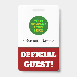 Vet "OFFICIËLE GASTE"! Badge