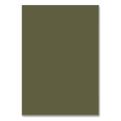 Vet Olive Herfst Retro Custom Wedding Place Card Kaart (Achterkant)