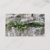 Vet ontwerp dat de aarde tot leven brengt visitekaartje (Voorkant)