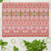 Vet ontwerp in aardbeienrood theedoek (Gevouwen)