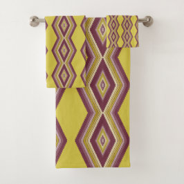 Vet ontwerppatroon bad handdoek