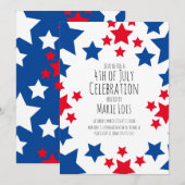 Vet op 4 juli: sterrengrens kaart (Voorkant / Achterkant)