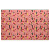 Vet Oranje kunstdeco Stof (Yard (91,4 cm))