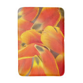 Vet Oranje Tulpventilator foto foto's foto Badmat (Voorkant Verticaal)