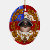 Vet-ornament van de luchtmacht keramisch ornament (Rechts)