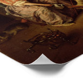 Vet oud Man Poster (Hoek)