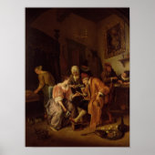 Vet oud Man Poster (Voorkant)