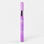 Vet Paars Anemone Floral Apple iPhone 11 Hoesje (Achterkant/rechts)