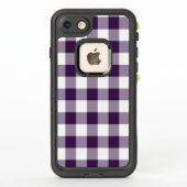 Vet Paars en witte buffelplaat (Achterkant)