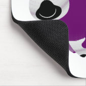 Vet Paarse zwarte kabeljauw Muismat (Hoek)