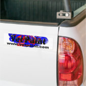Vet Paint Logo Bumpersticker (Op Truck)