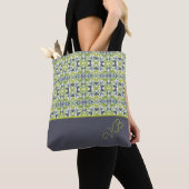 Vet Pattern Monogramed Tote Bag (Dichtbij)