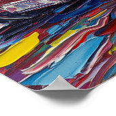 Vet penseelstreekvoertuig poster (Hoek)