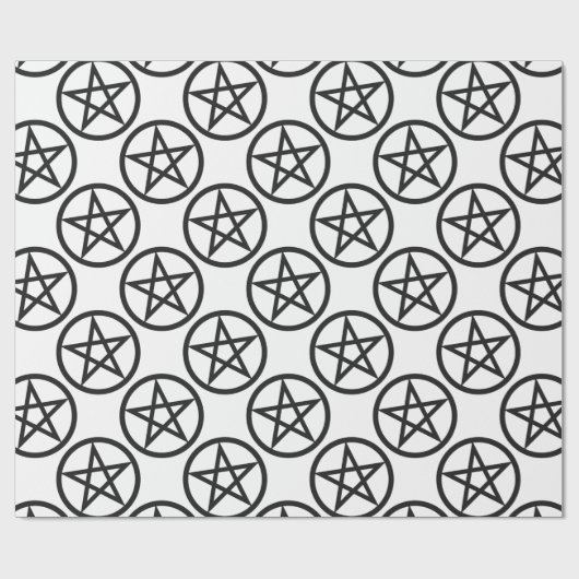 Vet Pentagram Cadeaupapier (Vlak)