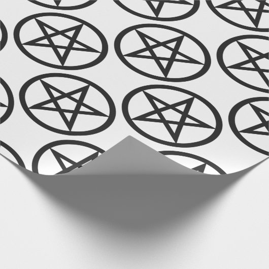 Vet Pentagram Cadeaupapier (Hoek)