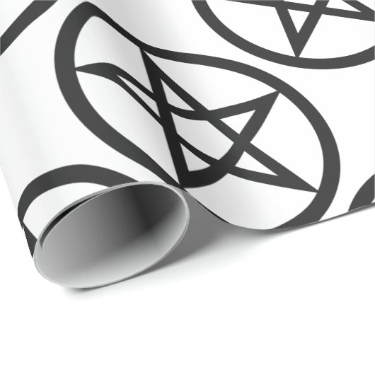 Vet Pentagram Cadeaupapier (Rol Hoek)