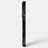 Vet Pine Green Patroon Samsung Galaxy Hoesje (Achterkant horizontaal)