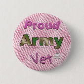 Vet Pink Button van het rode Leger (Voorkant)