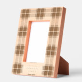 Vet plaid eenvoudige aangepaste tekst gegraveerde lijstjes (Links)