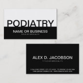 vet PODIATRY Visitekaartje (Voorkant / Achterkant)