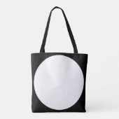 Vet Polka Dot elke kleur elke tekst Tote Bag (Achterkant)