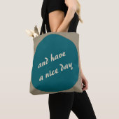 Vet Polka Dot elke kleur elke tekst Tote Bag (Dichtbij)