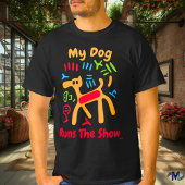 Vet Pop Art Dog Graphic T-shirt